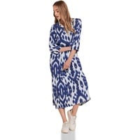 STREET ONE Tunika Kleid mit Print - Blau