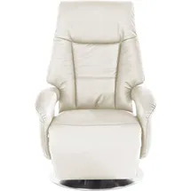 sit&more TV-Sessel Enjoy Kunstleder 74 x 111 x 77 cm Beige mit Motor und Aufstehhilfe