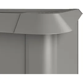 Biohort Schneckenschutz für HochBeet 1,5 m x 1 m Quarzgrau-Metallic
