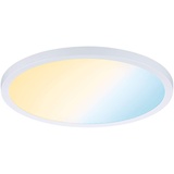 PAULMANN 93044 Areo VariFit TuneW Zigbee LED-Einbaupanel LED Einbaupanel Smart Home IP44 230mm Tunable White