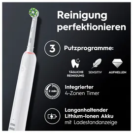 Oral-B Pro 3 3500 Olympia Special Edition weiß + Reiseetui