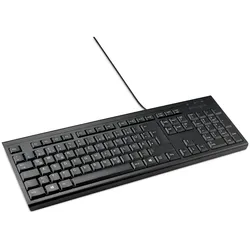 KENSINGTON KB100 EQ, schwarz, USB, DE