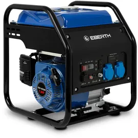 Eberth 3200W Inverter Stromerzeuger leise, 7 Ps Benzinmotor, 4-Takt, 2x 230V 2x USB