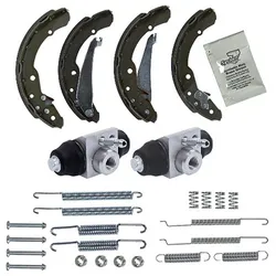 Bestprice Bremsbacken + Radbremszylinder + Zubehör für Seat, Skoda, VW