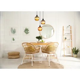 GLOBO Hängeleuchte Zumba 3-flammig, E27, IP20, schwarz