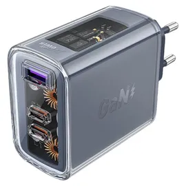 ACEFAST Ladegerät Handyladegerät GaN 65W 3 Ports (1xUSB, 2xUSB C) Grün - Grün