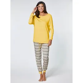 Witt Schlafanzug Schlafanzug . gelb 52/54