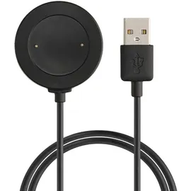 kwmobile USB Kabel Charger kompatibel mit Honor Watch 4 (TMA-L19) / Watch 5 (STL-L19) Ladekabel / Watch Ersatzkabel - Schwarz