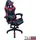 Hti-Living Krit Gaming-Stuhl Schwarz-Rot