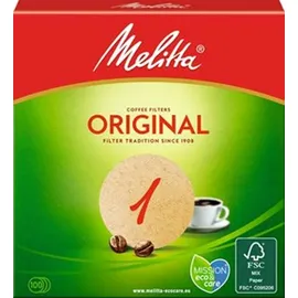 Melitta 1 Original Kaffeefilter naturbraun 100 St.