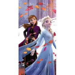 Badetuch Disneys Die Eiskönigin 70x140 cm Handtuch mit Anna und Elsa