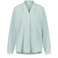 Gerry Weber Damen Fließende Bluse mit dekorativen Falten Langarm,