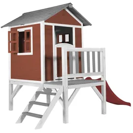 Axi Spielhaus Lodge XL Rot Holz