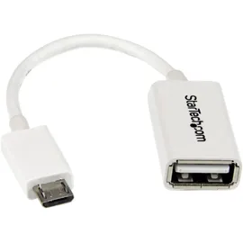 Startech StarTech.com Micro USB auf USB OTG Adapter Stecker / Buchse - Micro USB zu USB Kabel 12,7cm -