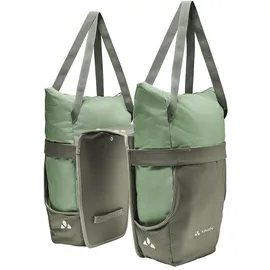 Vaude TwinShopper Fahrradtasche (Größe 44L, gruen)