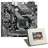 Mainboard Bundle | AMD Ryzen 5 4500 6x3600 MHz, ASUS Prime A520M-A II/CSM, 1x M.2 Port, 4X SATA 6Gb/s, USB 3.2 Gen1 | Tuning Kit | CSL PC Aufrüstkit