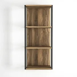 moebel17 Wandregal Lost 30 x 80 x 21 cm Walnuss