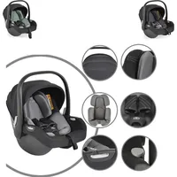 Cangaroo Babyschale i-Size (40 - 83cm) Gruppe 0+ Gurt,