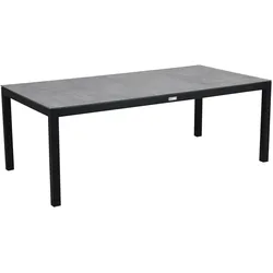 Brafab Belfort Loungetisch Aluminium/Glas