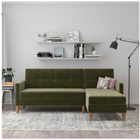 Dorel Home Ecksofa »Lilly, L-Form,«, grün