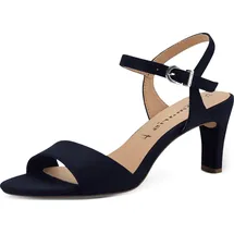 TAMARIS Damen Sandalette mit Stilettoabsatz, blau, 37 EU