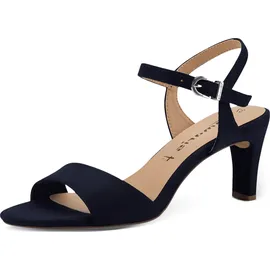 TAMARIS Damen Sandalette mit Stilettoabsatz, blau, 37 EU