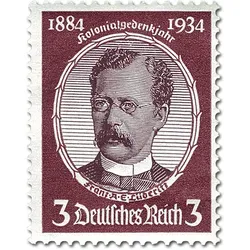 Briefmarken Deutsches Reich - Deutsche Kolonialforscher, Michel-Nr.: 540-543, postfrisch