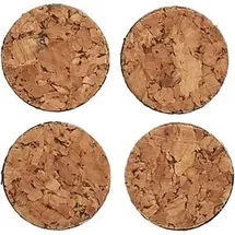Zeller Kork Magnete braun, Kork Ø 2,8 x 0,3 cm, 4 St.