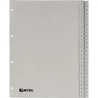 Rexel Hetzel Register 721308 DIN A4 1-52 52-teilig PP