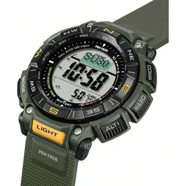 Casio Pro-trek Uhr Lcd Black / Olive Green / Mineral One Size