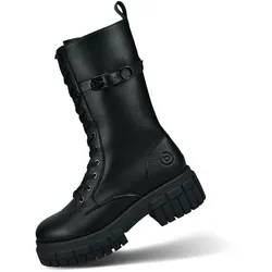 Bugatti Stiefel Tonic mit seitlichen Reissverschluss schwarz Damen
