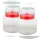 VAN WELL Vorratsdose Prestige transparent 0,635 l 2-teiliges Set