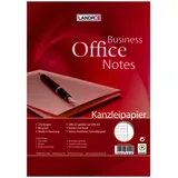 Landré Landre Kanzleipapier Office 100050623 A3 auf A4 gefalzt, kariert mit Rand, weiß 4006144610125 Landre 250 Stück