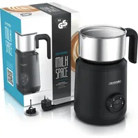 Arendo Milchaufschäumer 4in1 Induktion, warm & kalt Schaum, 400ml,