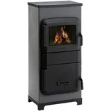 Wamsler Werksattofen RH8 Stahl Braun/Abdeckplatte Schwarz