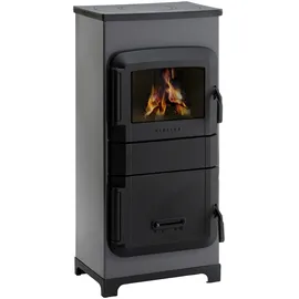Wamsler Werksattofen RH8 Stahl Braun/Abdeckplatte Schwarz
