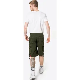 Alpha Industries Jet Cargo Shorts Dark Olive 34
