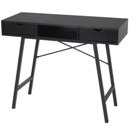 MCW E92-K Konsolentisch 80x100x40 schwarz