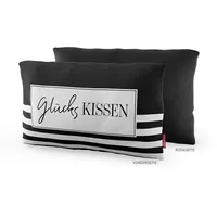 La Vida Kissen 25x40cm Glückskissen