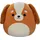 Squishmallows Ysabel Spaniel 30 cm Braun/Weiß