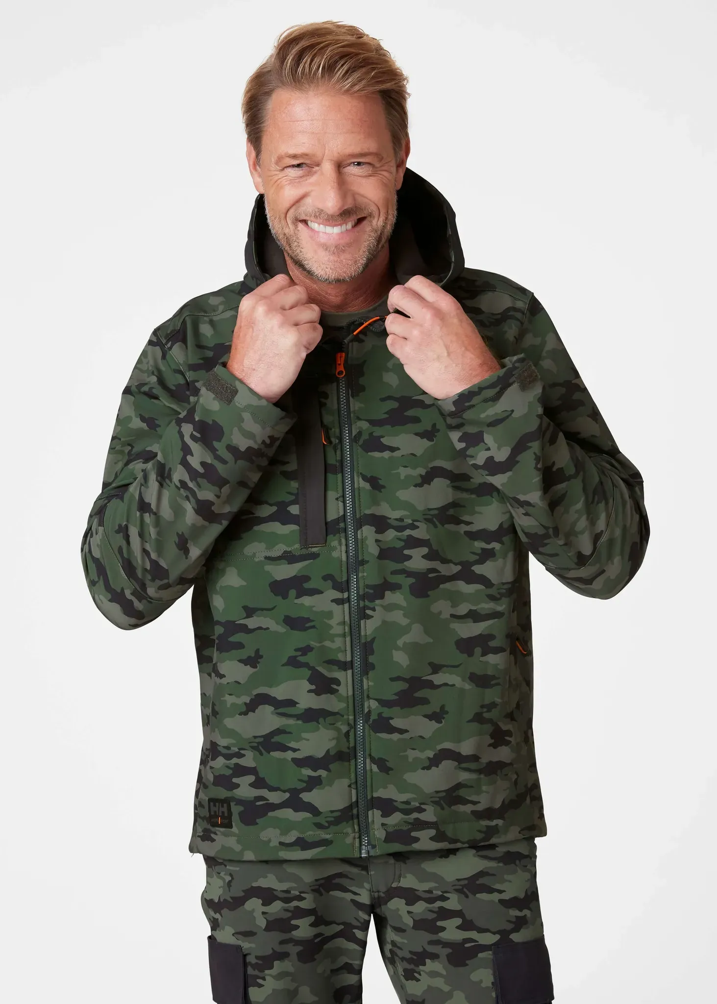Helly Hansen Softshelljacke KENSINGTON HOODED SOFTSHELL 74230 - camo - L