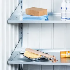 Biohort Regalboden Gerätehaus Neo 2-Stück-Packung Silber