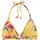 SUNSEEKER Triangel-Bikini-Top Damen gelb-bedruckt Gr.40 Cup A/B