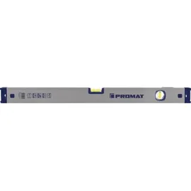 PROMAT Wasserwaage 50cm Alu.silber Spiegellibelle max.±0,5 mm/m