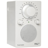 Audio PAL BT Tragbares Bluetooth UKW-/MW-Radio (Weiß)