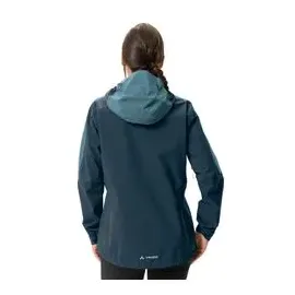 Vaude Women's Moab Rain II Jacket Dark Sea 38