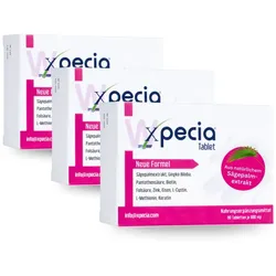 Xpecia gegen Haarausfall bei Frauen DHT Blocker 180 St
