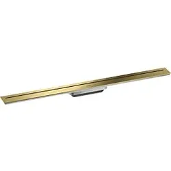 hansgrohe Drain Duschrinne 42522990 900mm, Fertigset, frei im Raum, polished gold optic