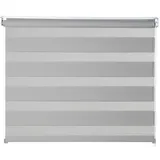 MYDECO Doppelrollo JUST, grau - 80 x 160 cm