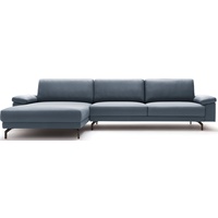 hülsta sofa Ecksofa hs.450 blau|grau 294 cm x 95 cm x 178 cm